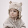 Detská zimná čiapka na viazanie