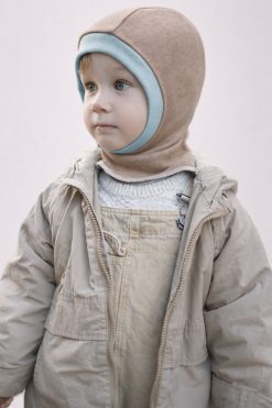 Detská merino dvojvrstvová kukla