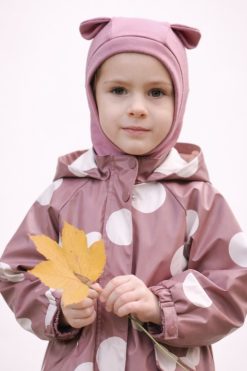 Detská merino kukla s uškami