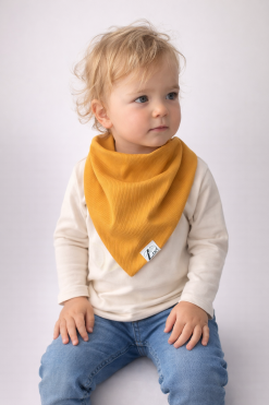 Rebrovana šatka na viazanie