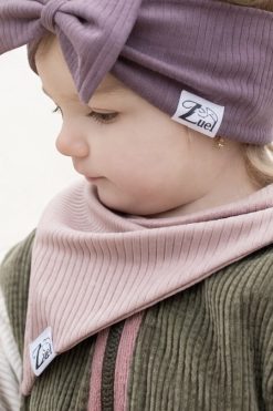 rebrovana šatka na cvok