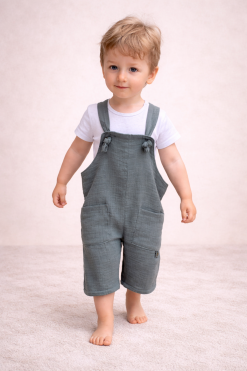 Detské mušelínové kraťasy