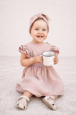 Detské mušelínky na viazanie