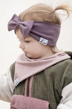 Detská čelenka s mašľou