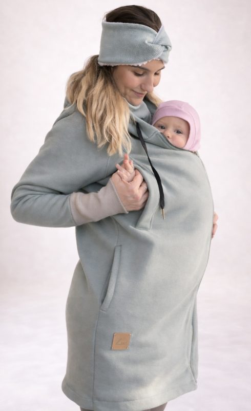 mikina na nosenie a dojčenie