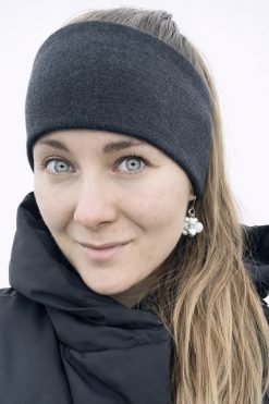 Dámska merino vlnená čelenka